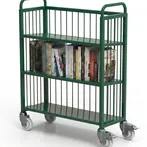 Wózek na książki  dla bibliotek 10 - 3