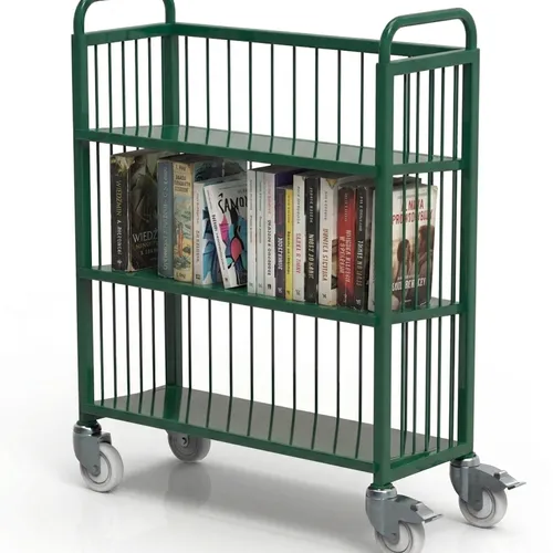 Wózek na książki  dla bibliotek 10