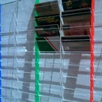 Tablica na karty magnetyczne - kolorystyczny podział