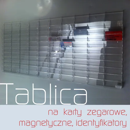 Tablica na karty magnetyczne (dla przedszkoli)