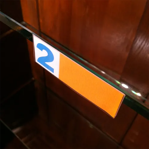 Kieszonki służące do opisywania półek
