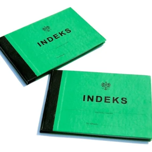 Indeks studencki - format A6